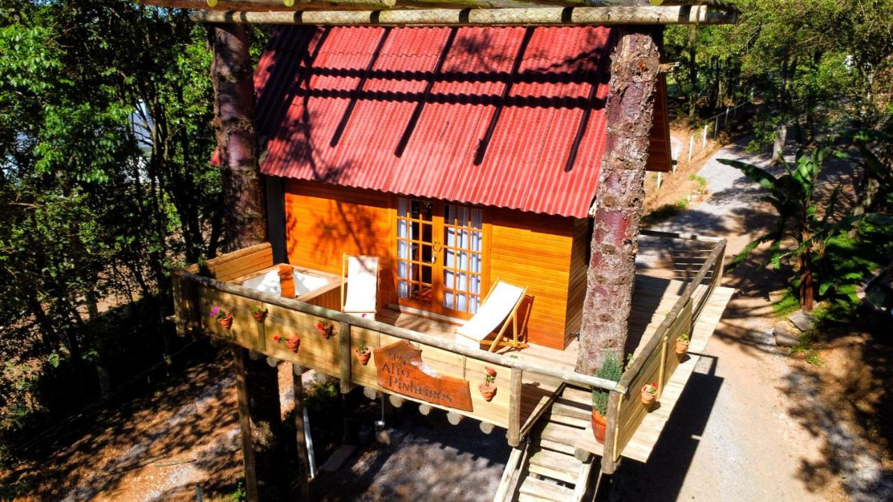 Casa Na Arvore Com Hidro, Piscina, Trilha, Cavalo Bento Gonçalves Extérieur photo